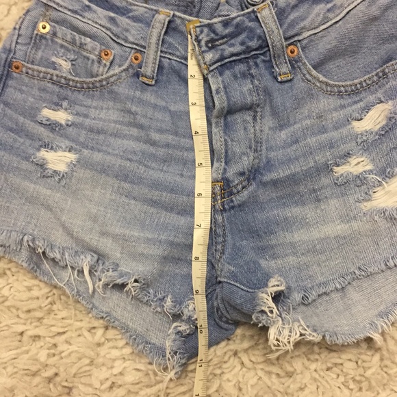 🐳[3/$15]🐳 
❤️Abercrombie jean shorts - Picture 4 of 7